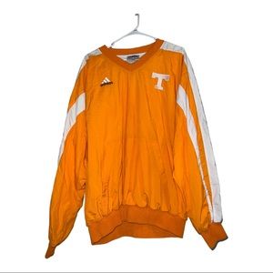 Vintage Adidas University Of Tennessee Volunteers Pullover Windbreaker